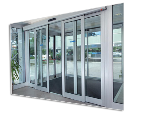 Deol Shopfitters range of automatic doors and relevant operators are designed 
not only to offer optimal service but also to seamlessly  blend within your building and it's sorroundings